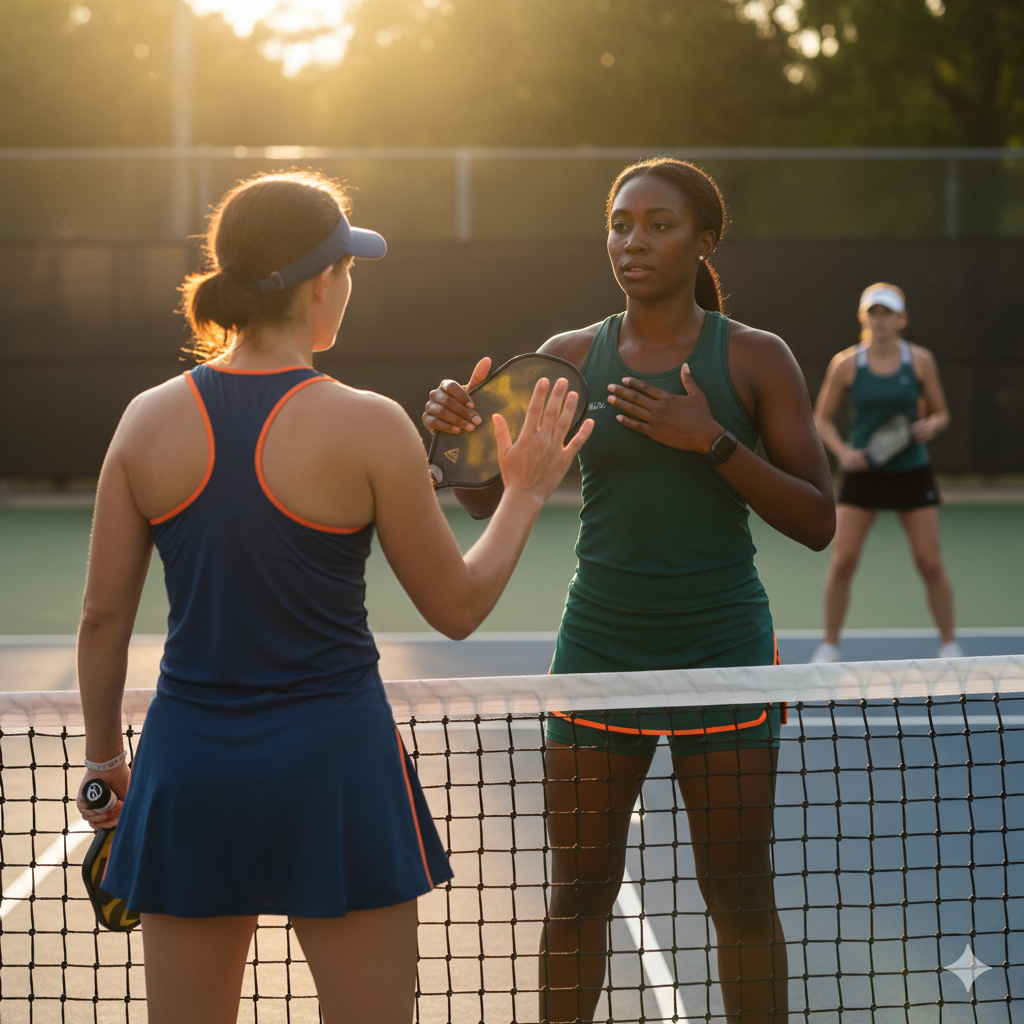 Pickleball, flip the script